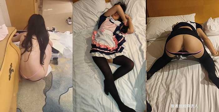 让小萝莉表妹穿上女仆开档黑丝啪啪。这次表妹终于肯帮我口交了