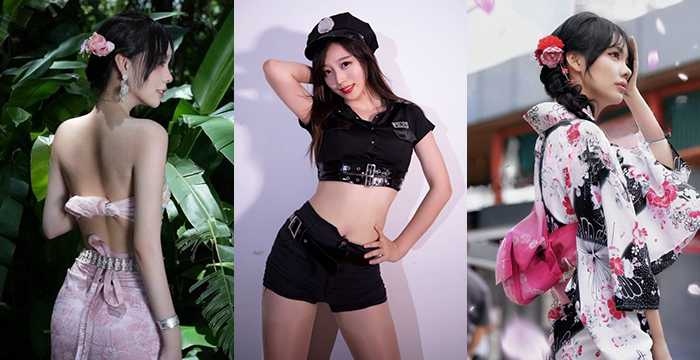 重磅爆料！曾与千万粉级大网红陈泽共拍视频的极品美女网红【六花】，原来私底下早已被金主爸爸调教成了小母狗一只