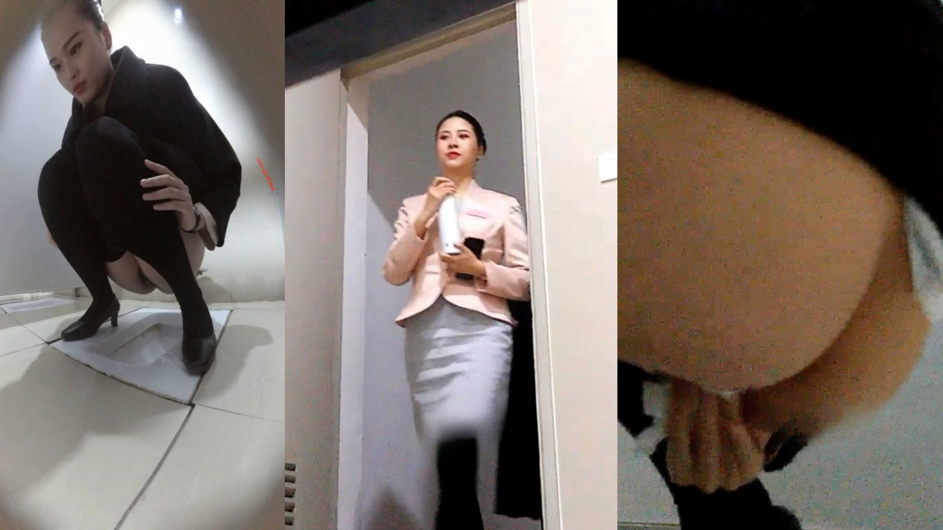 厕拍大神潜入航空学校女厕一个个都是未来的准空姐黑森林小骚穴太好看了~
