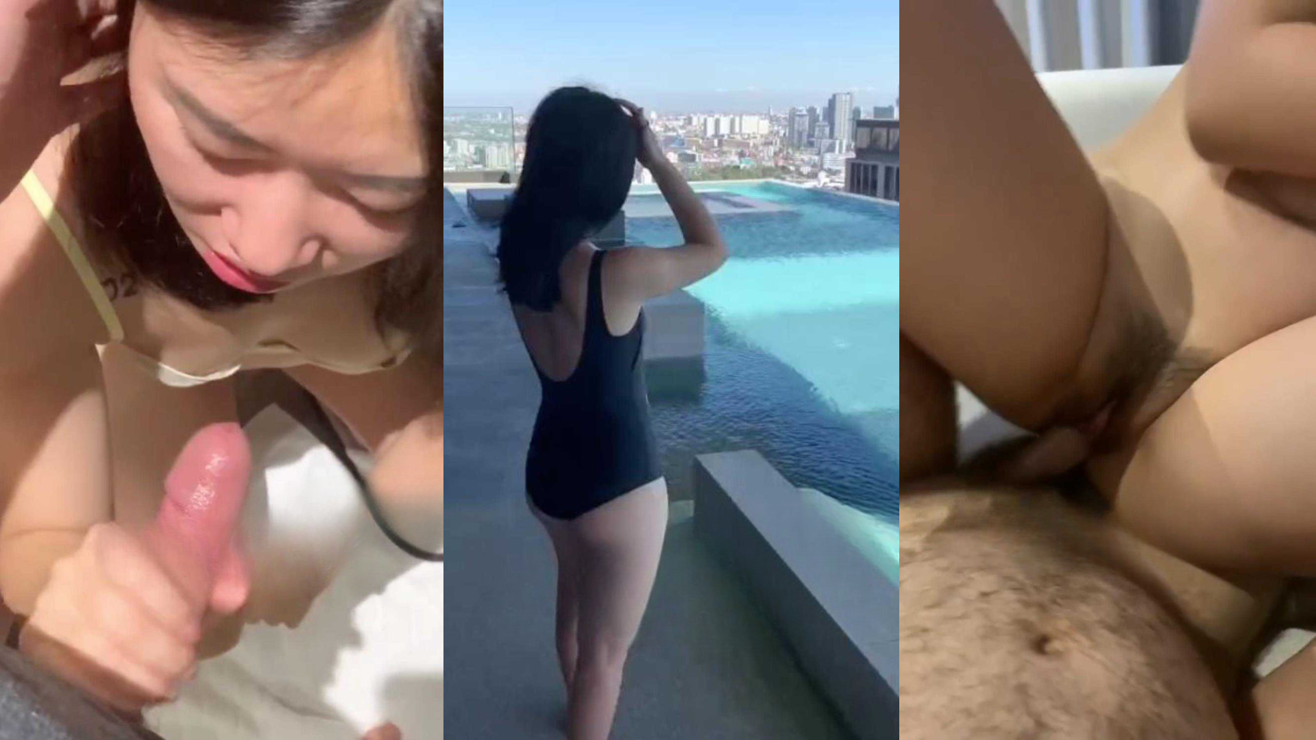 经典绿帽奴把自己英语老师老婆分享给白人全程绿帽视角！