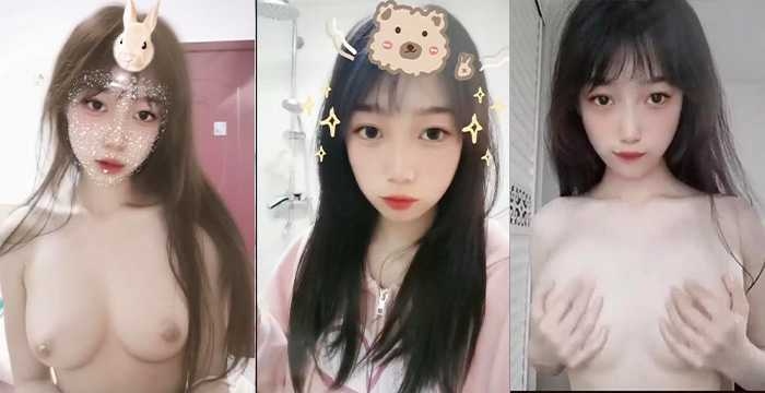 反差婊大学生表面清纯可爱的大学生，在床上被操的流白浆