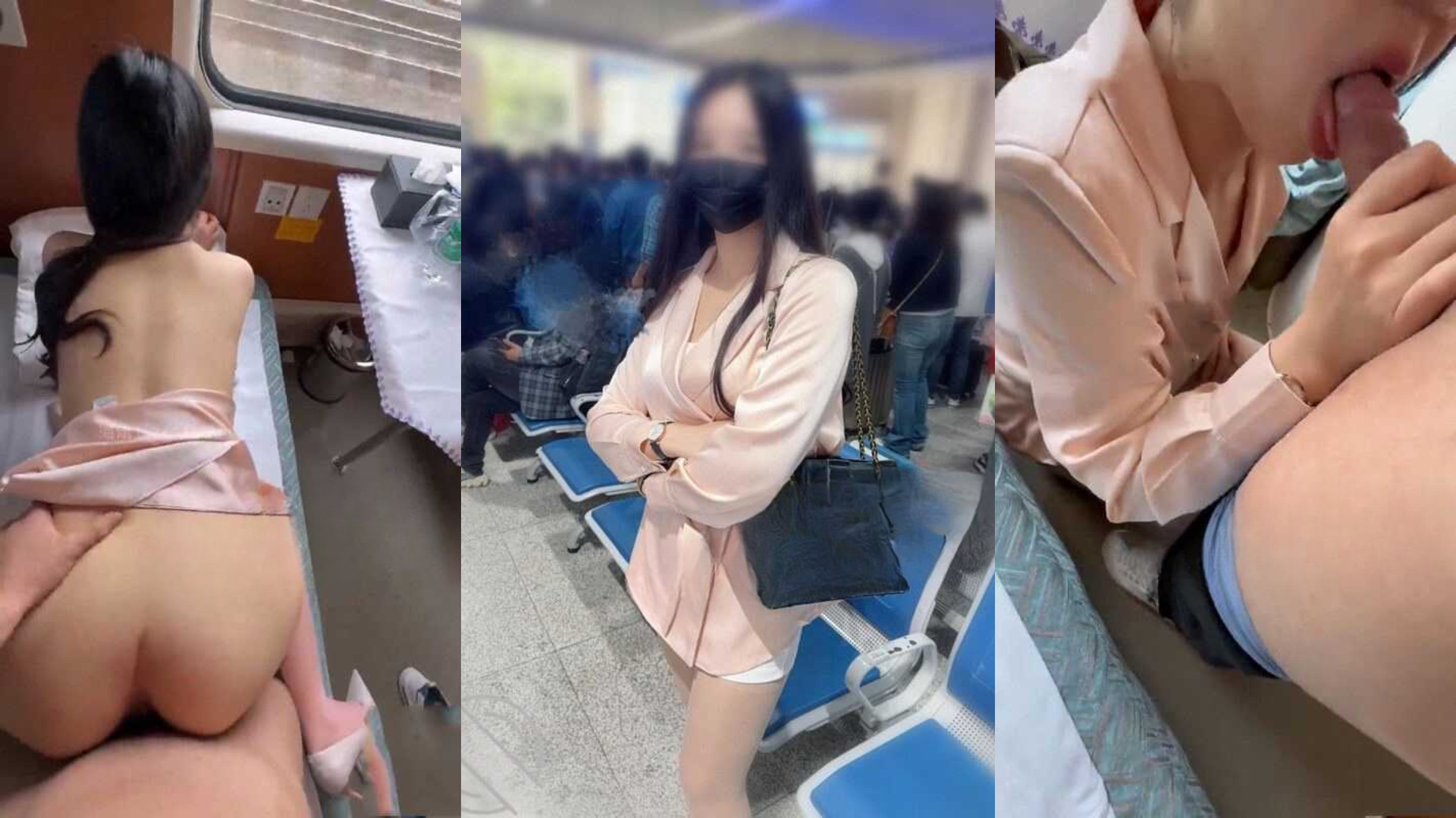 绝色家庭乱伦极品身材的亲姐姐受不了弟弟的诱惑在火车卧铺上演乱伦大戏