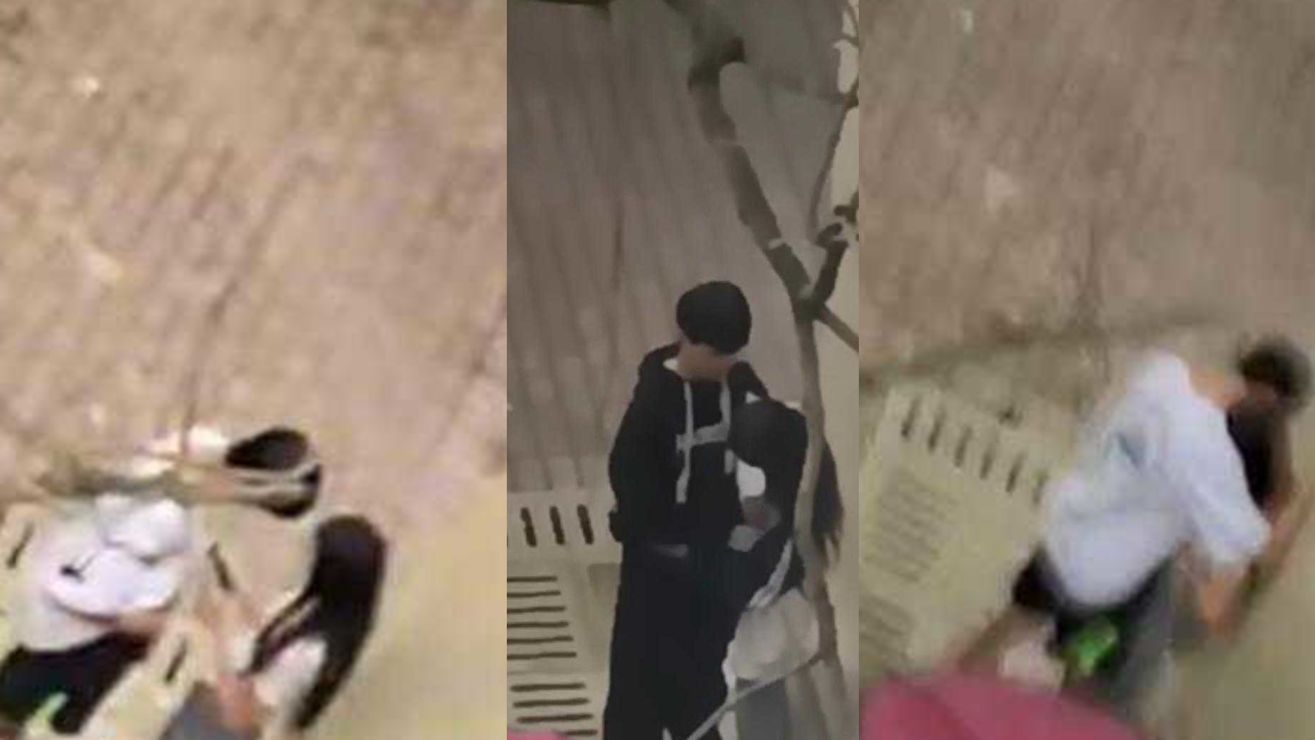 网传四川某大学 一对情侣在女生宿舍楼后多次偷情被偷拍！