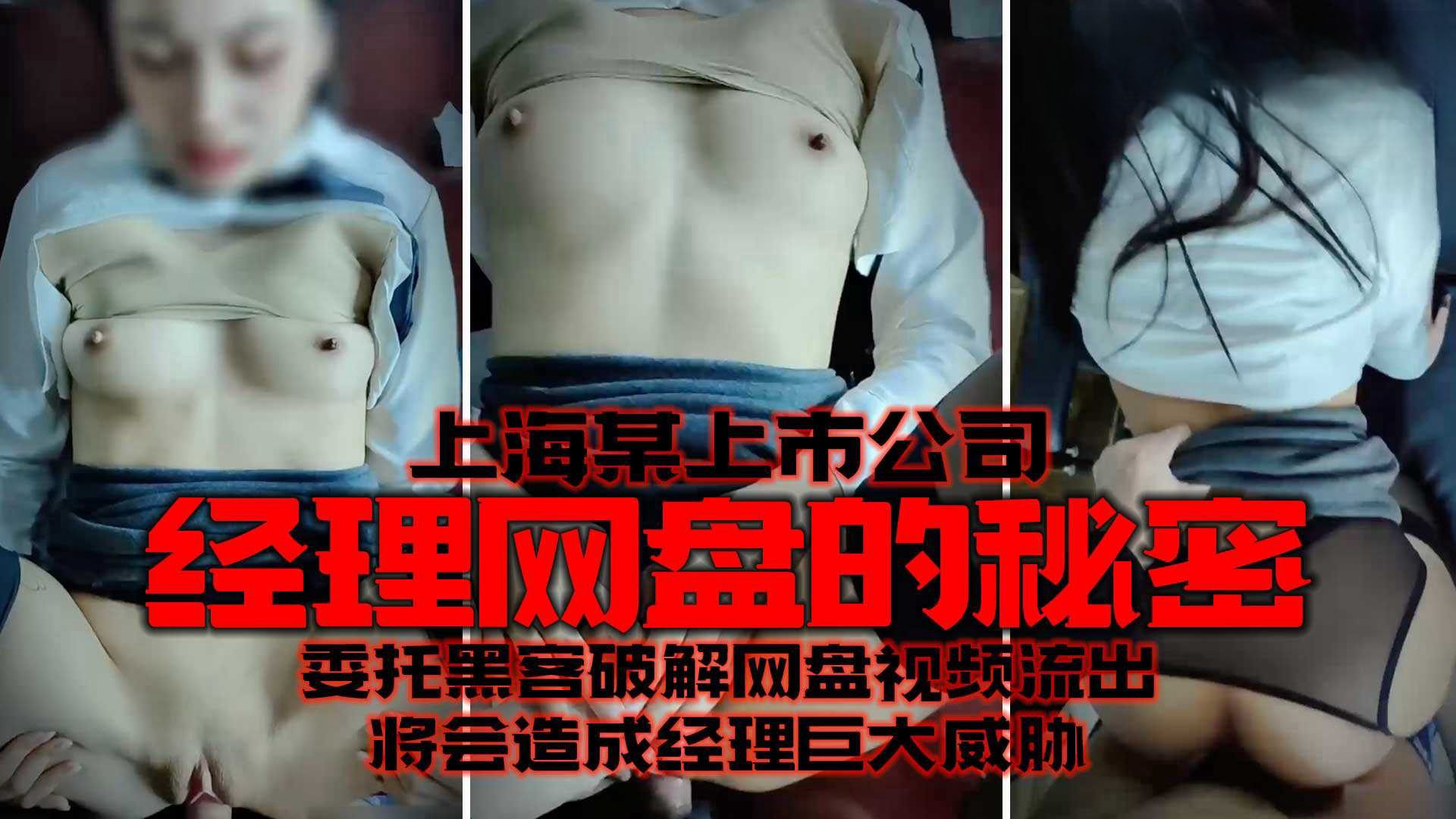 吃瓜-上海某上市公司-经理网盘的秘密，委托黑客破解网盘视频流出-泄密后入黑丝